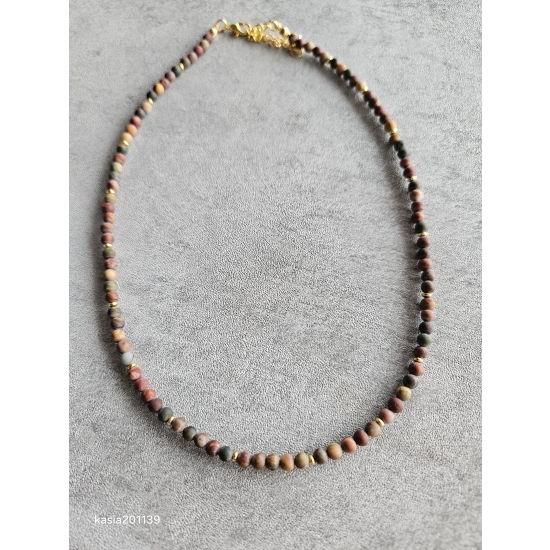 Naszyjnik z kamieni jaspisu